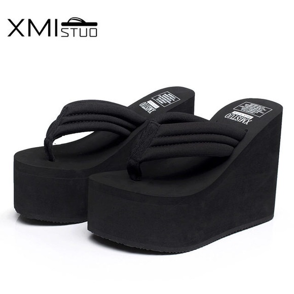 tall platform sandals